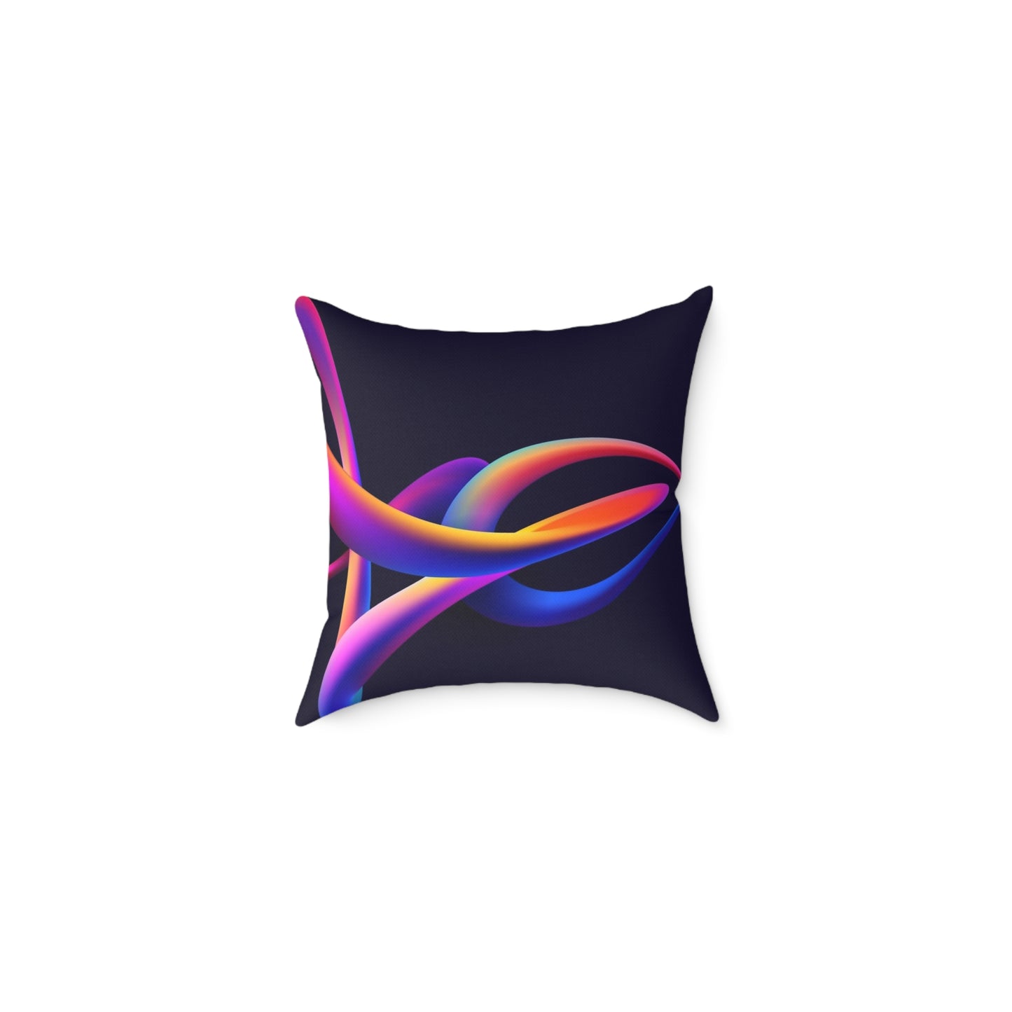 HeartMuse Modern Art Pillow | Abstract Heart Throw Cushion, Vibrant Home Accent, Valentine's Day or Anniversary Gift