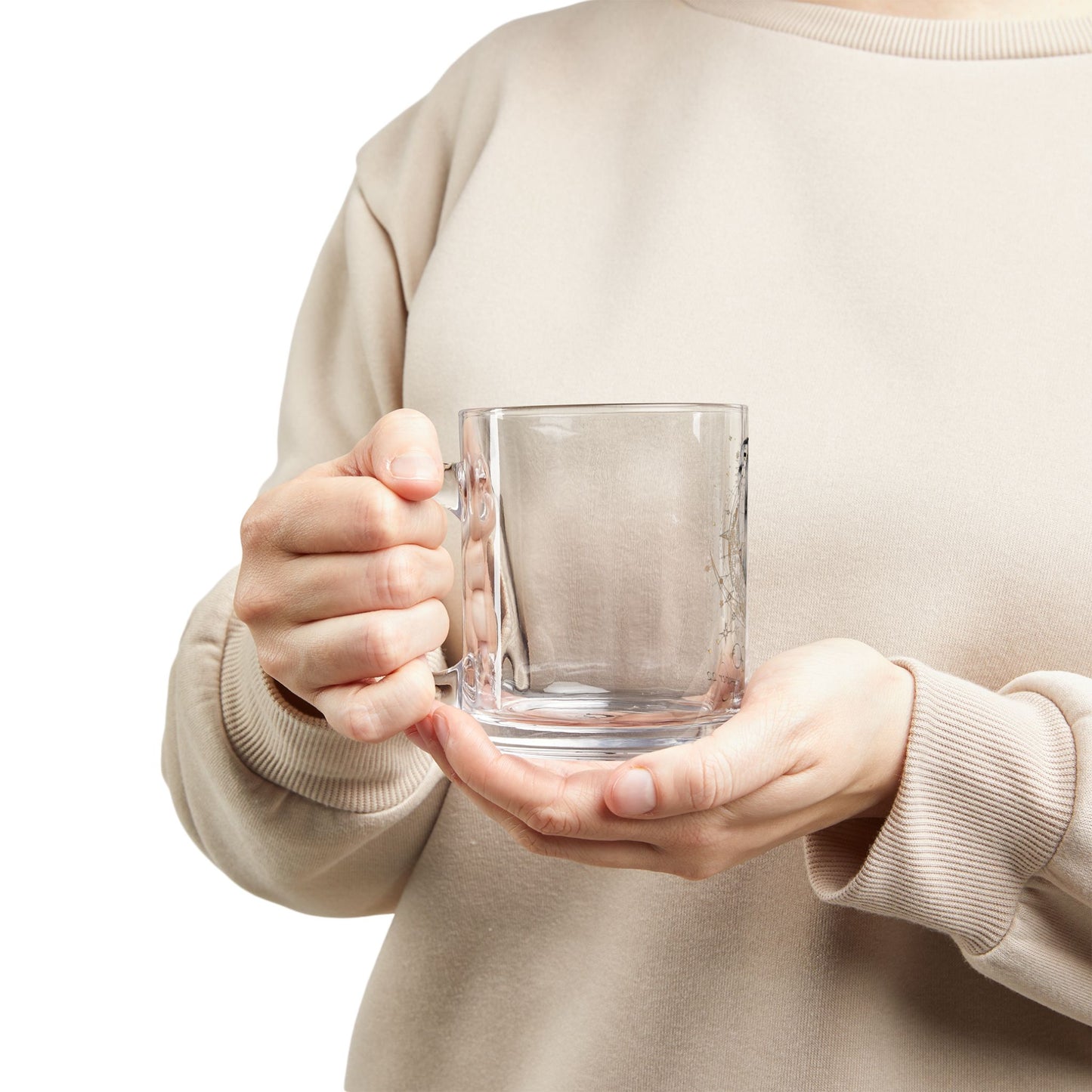 Astro Chic Virgo Glass Mug – 10oz