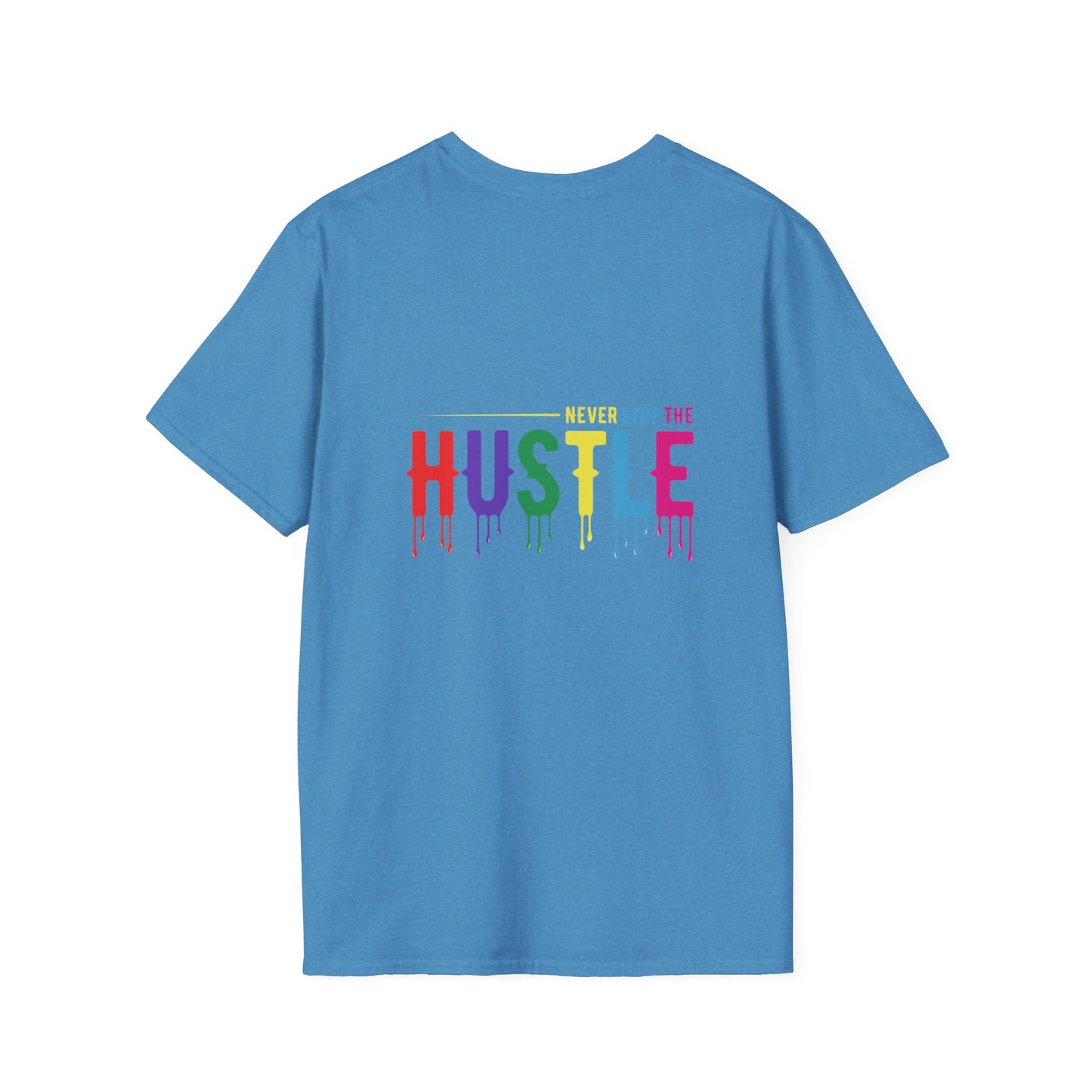 Colorful Hustle Tee – Soft T-Shirt for Entrepreneurs