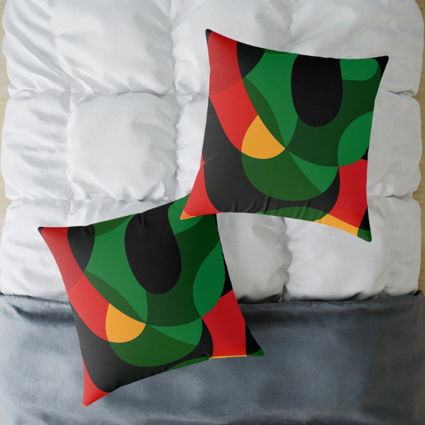 ModMuse Abstract Pillow | Modern Geometric Throw Cushion, Vibrant Home Decor Accent, Gift for Art Lovers