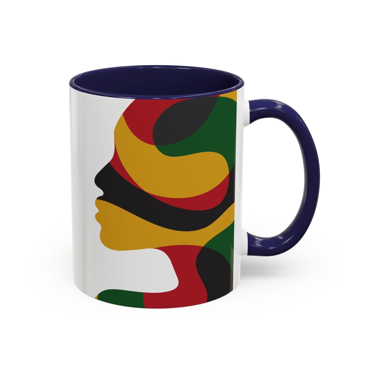 Juneteenth Freedom Day Accent Coffee Mug | Celebrate Liberation, Bold Black History Gift, Vibrant Home & Office Decor