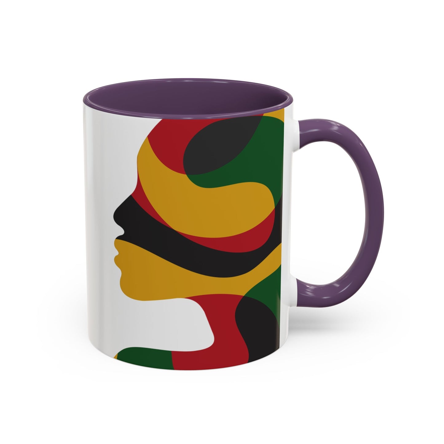 Juneteenth Freedom Day Accent Coffee Mug | Celebrate Liberation, Bold Black History Gift, Vibrant Home & Office Decor