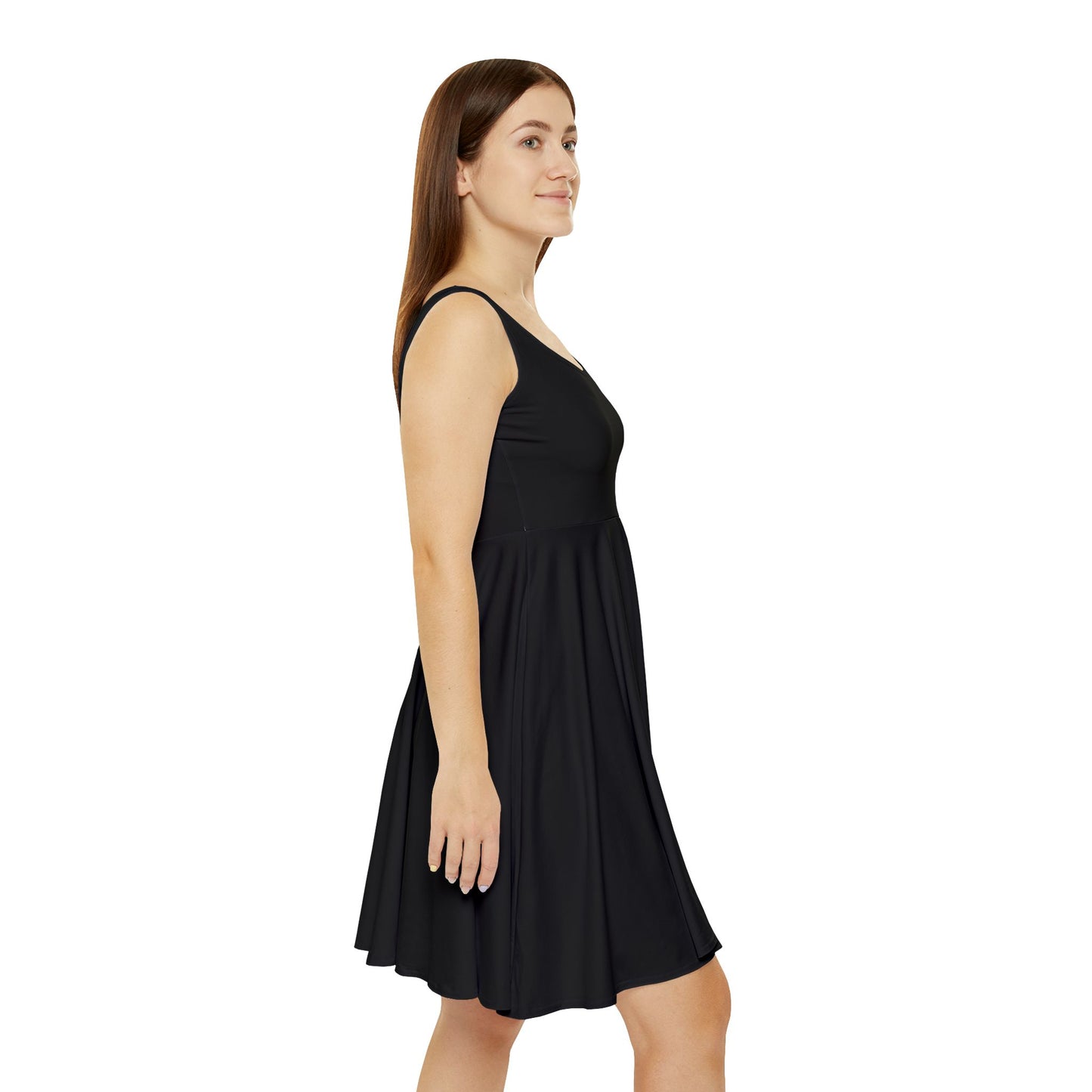 "Chic Aura" Women's Black Dress – Effortless Elegance for Every Occasion