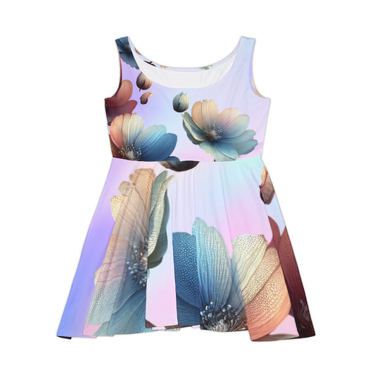 Colorful Floral Women's Dress — Boho Chic Summer Fashion