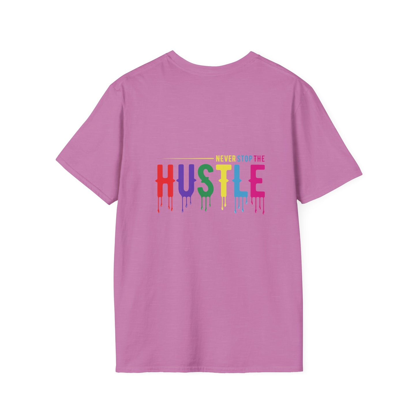 Colorful Hustle Tee – Soft T-Shirt for Entrepreneurs
