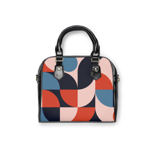 Chic Geometric Shoulder Handbag – Bold, Modern Style for Everyday Elegance