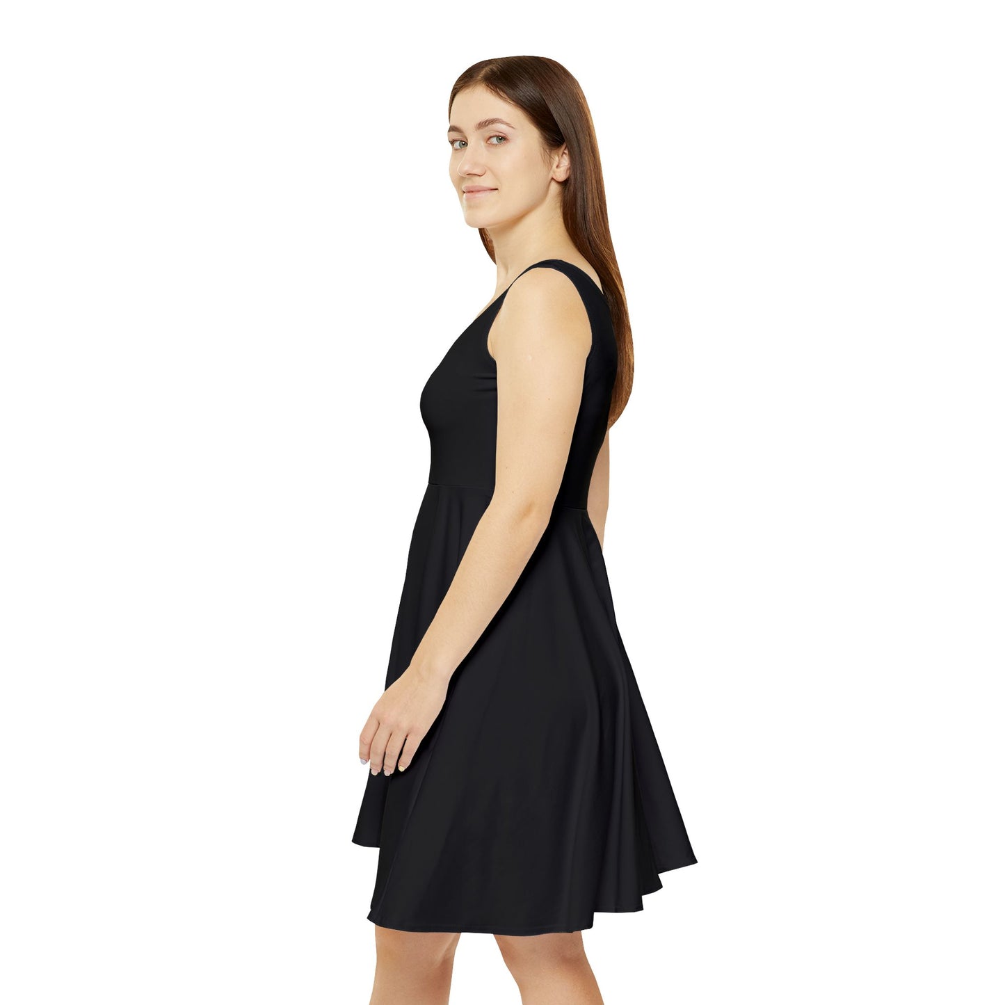 "Chic Aura" Women's Black Dress – Effortless Elegance for Every Occasion