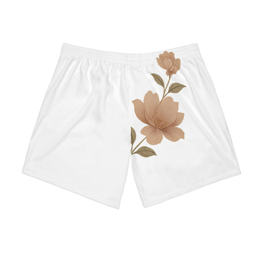 TropicEase Men’s Floral Beach Shorts – Lightweight, Stylish, and Made for Summer Living
