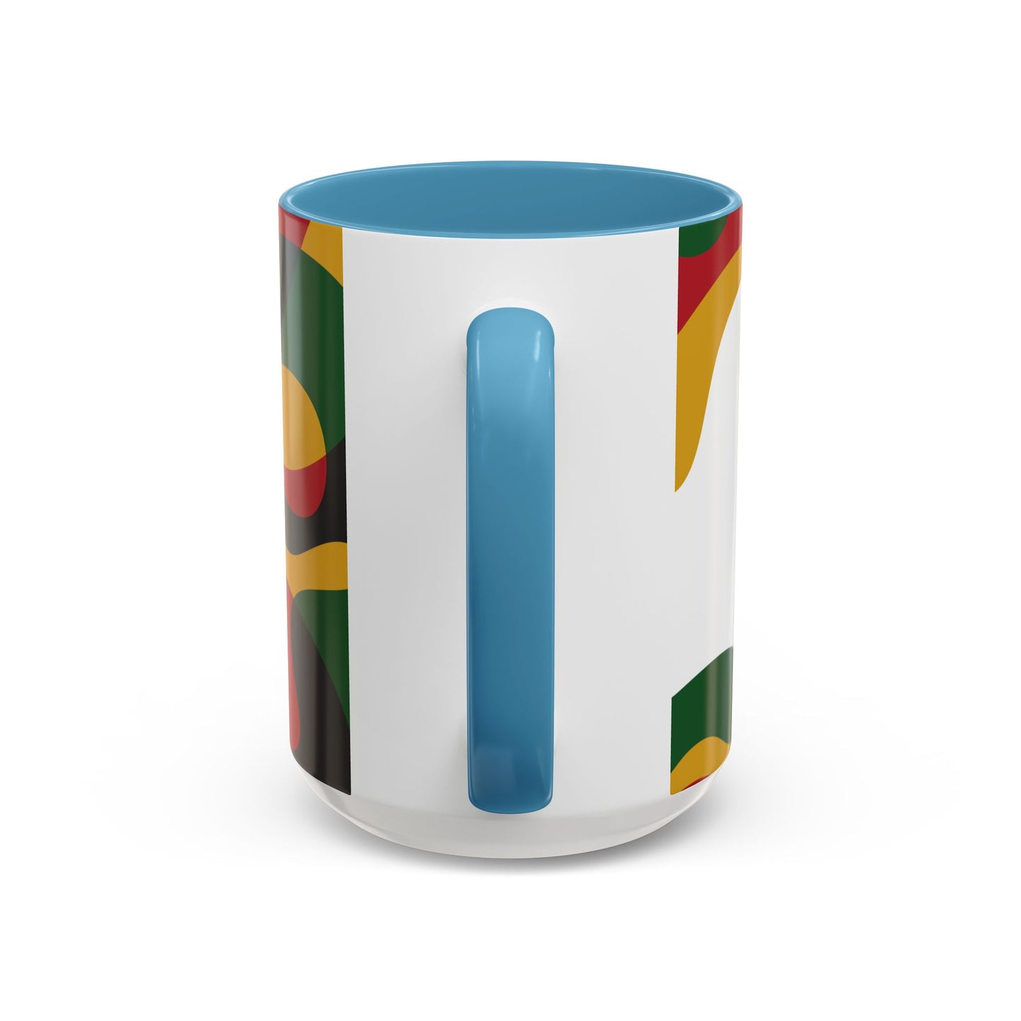 Juneteenth Freedom Day Accent Coffee Mug | Celebrate Liberation, Bold Black History Gift, Vibrant Home & Office Decor
