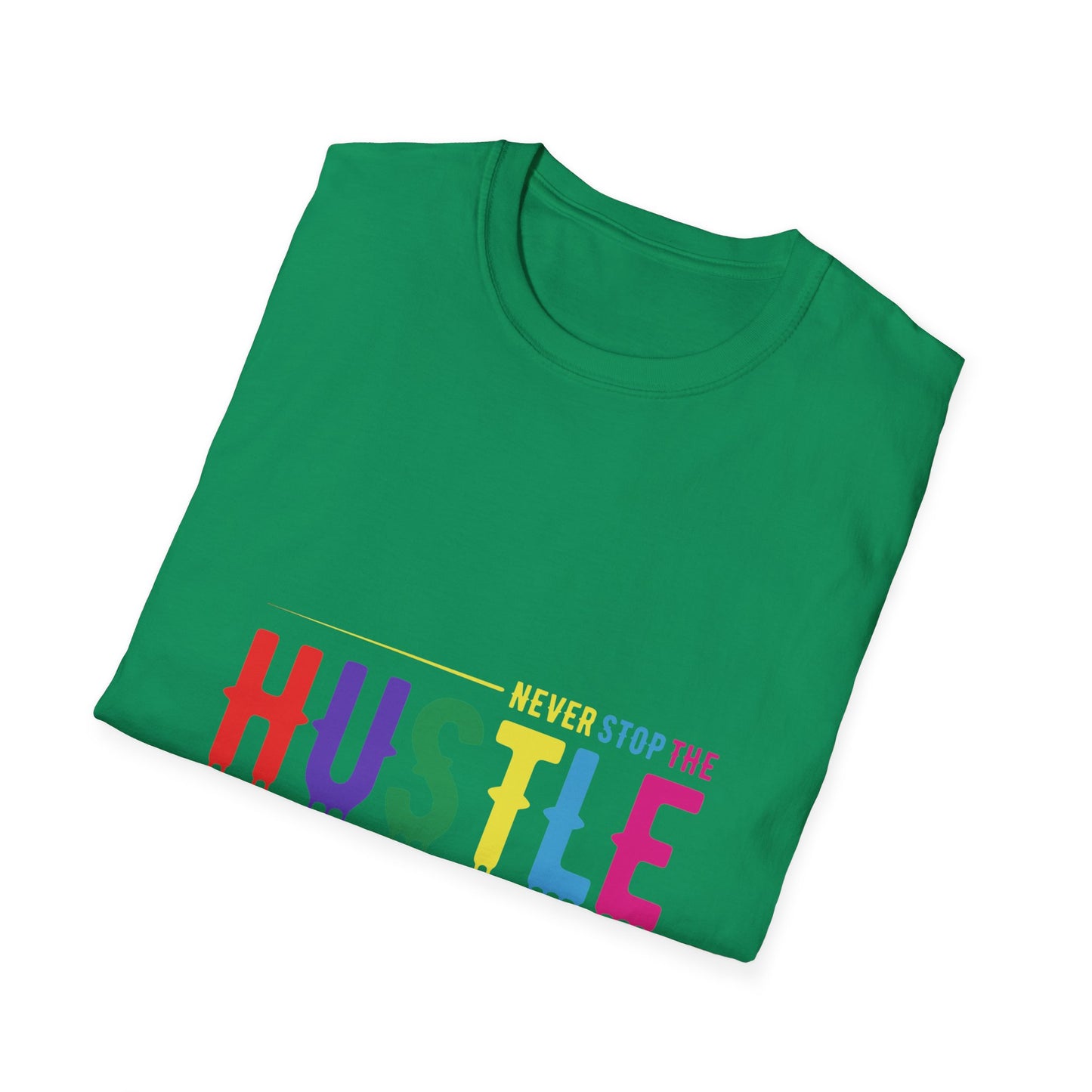 Colorful Hustle Tee – Soft T-Shirt for Entrepreneurs