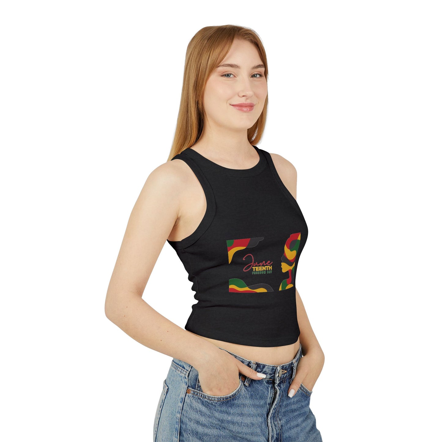 ✨ Freedom Fit Racer Tank – Where Style Meets Strength