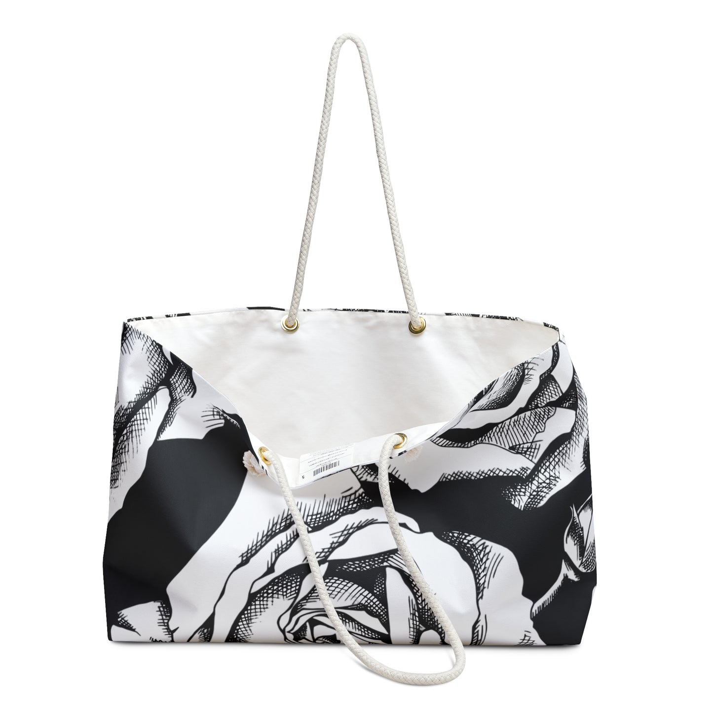Chic Floral Weekender Bag | Stylish Travel Tote, Overnight & Gym Bag