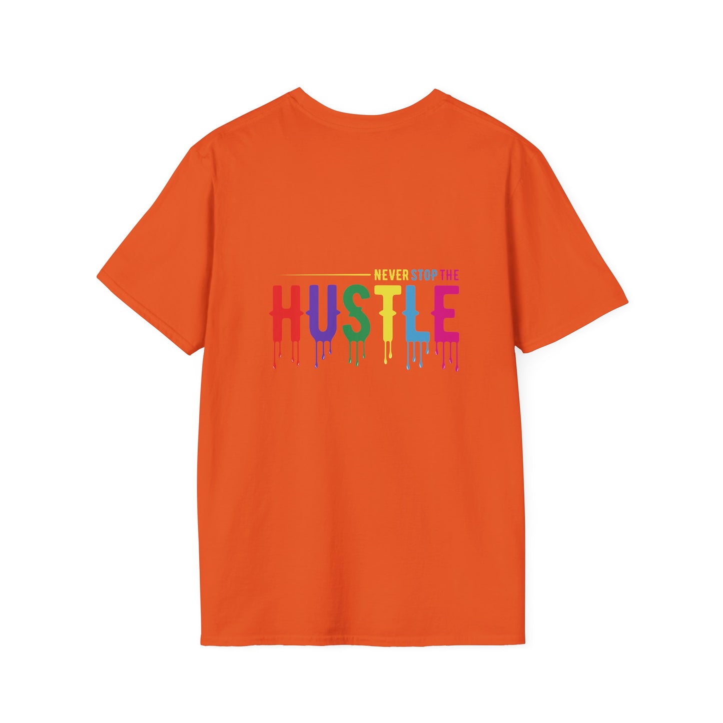 Colorful Hustle Tee – Soft T-Shirt for Entrepreneurs
