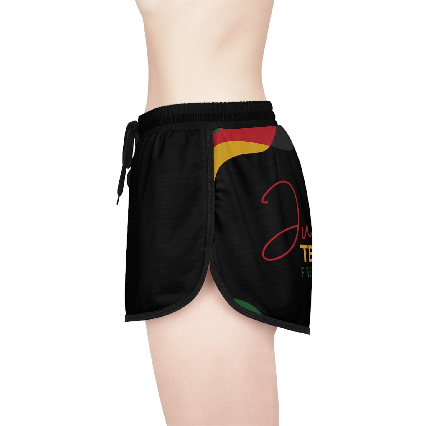 Freedom Flow Relaxed Shorts | Juneteenth Festival Wear, Women's Summer Lounge Shorts, Cultural Comfort & Style