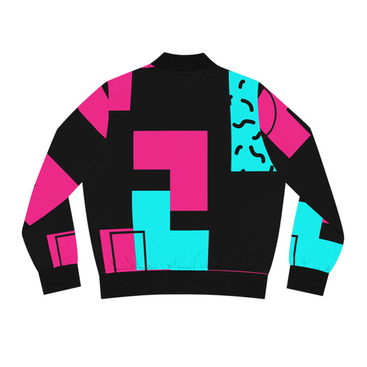 Electric Bloom Bomber Jacket – Bold. Bright. Unforgettable