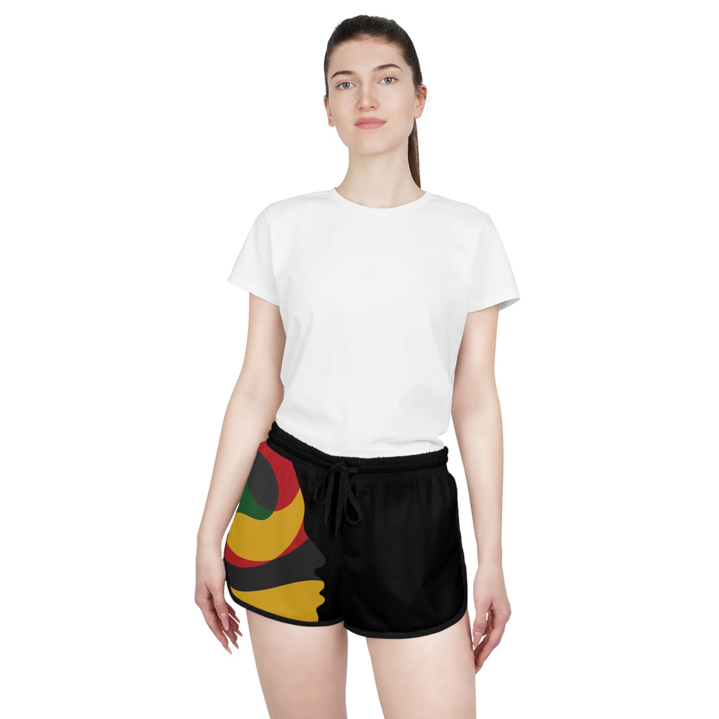 Freedom Flow Relaxed Shorts | Juneteenth Festival Wear, Women's Summer Lounge Shorts, Cultural Comfort & Style