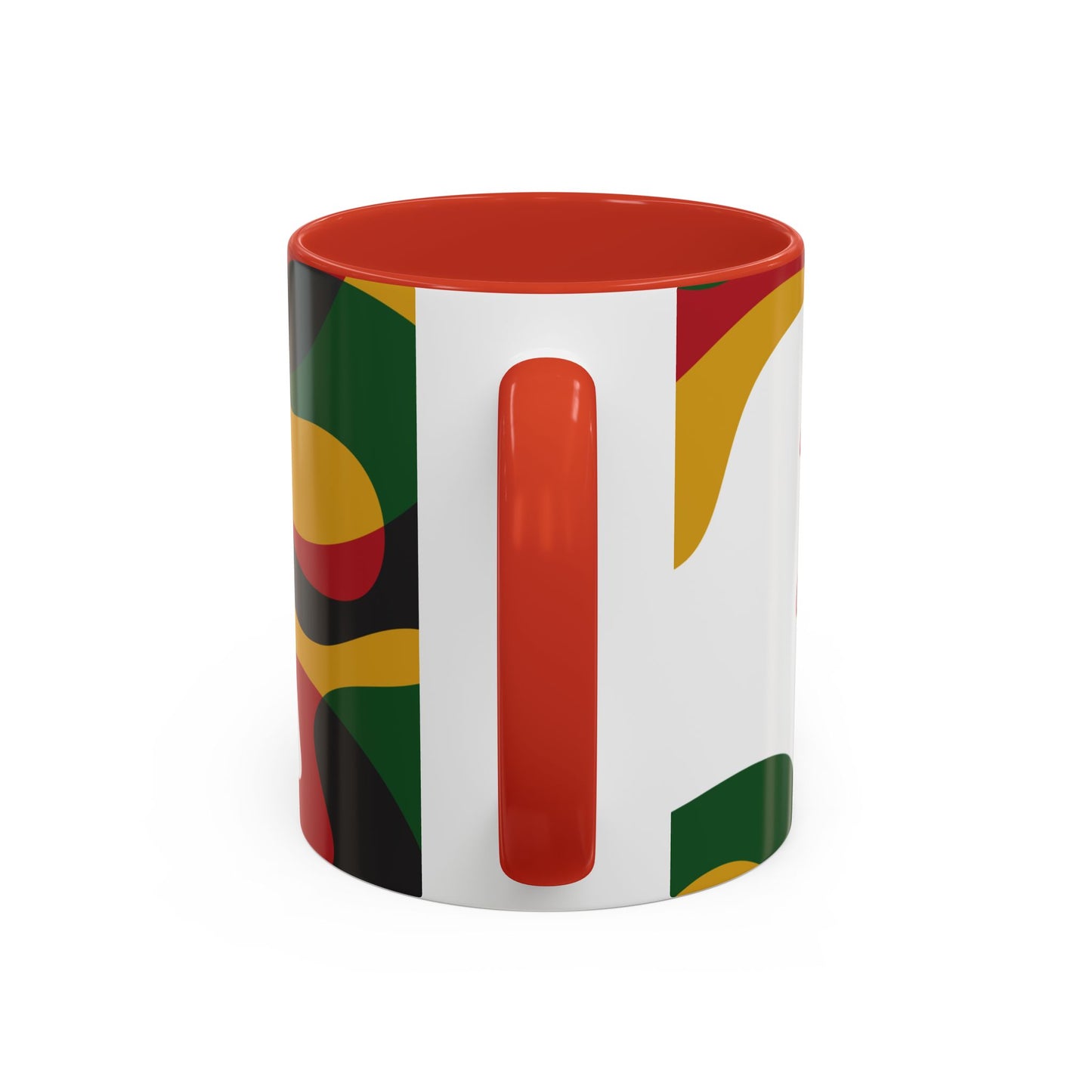 Juneteenth Freedom Day Accent Coffee Mug | Celebrate Liberation, Bold Black History Gift, Vibrant Home & Office Decor