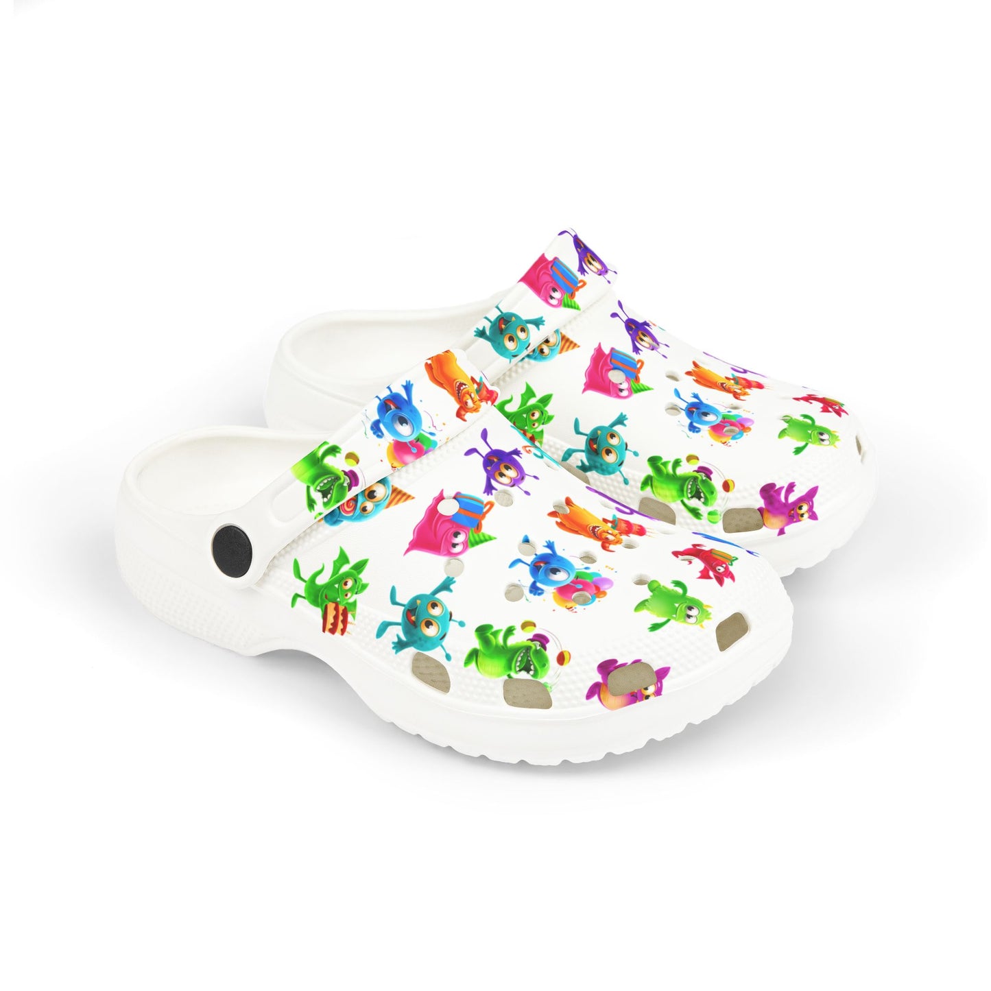 Colorful Kids' Monster Clogs – Summer Play Shoes | Beach Sandals | Fun Gift Idea
