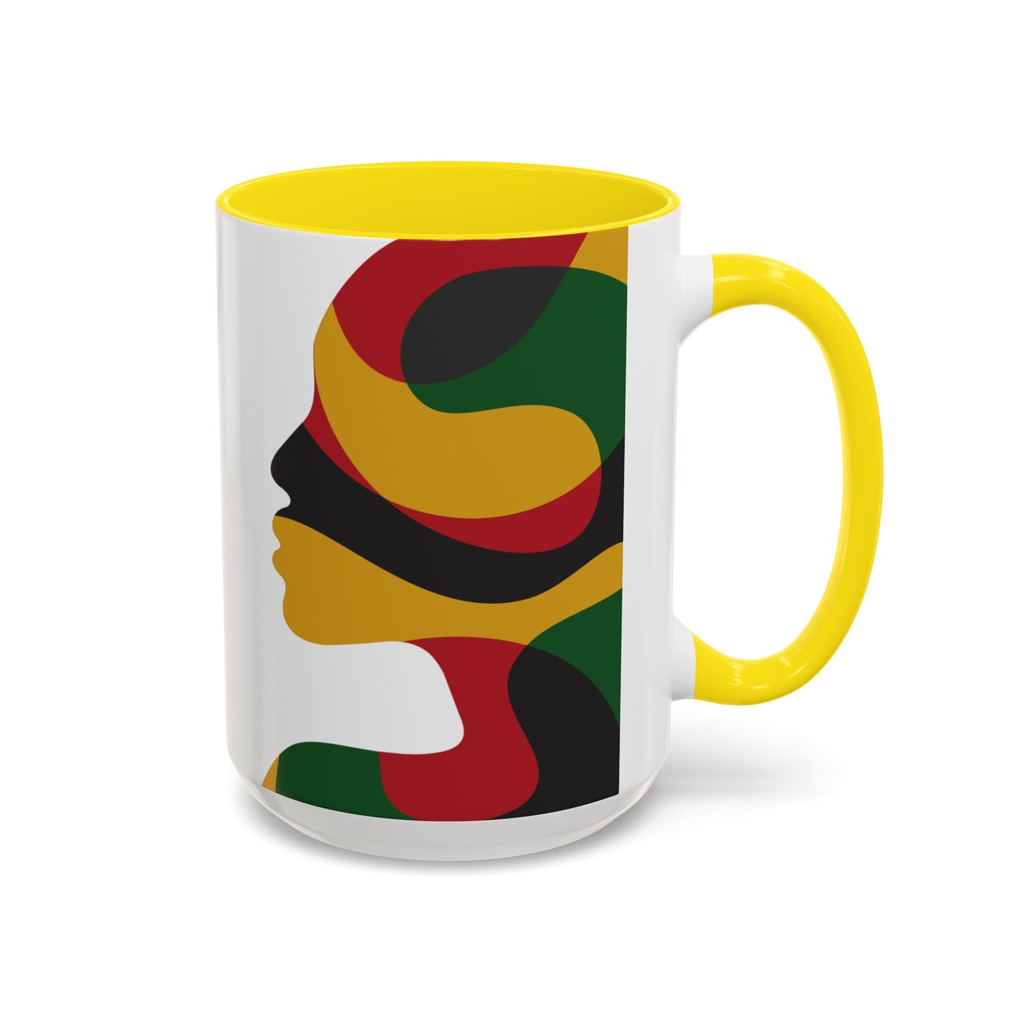 Juneteenth Freedom Day Accent Coffee Mug | Celebrate Liberation, Bold Black History Gift, Vibrant Home & Office Decor