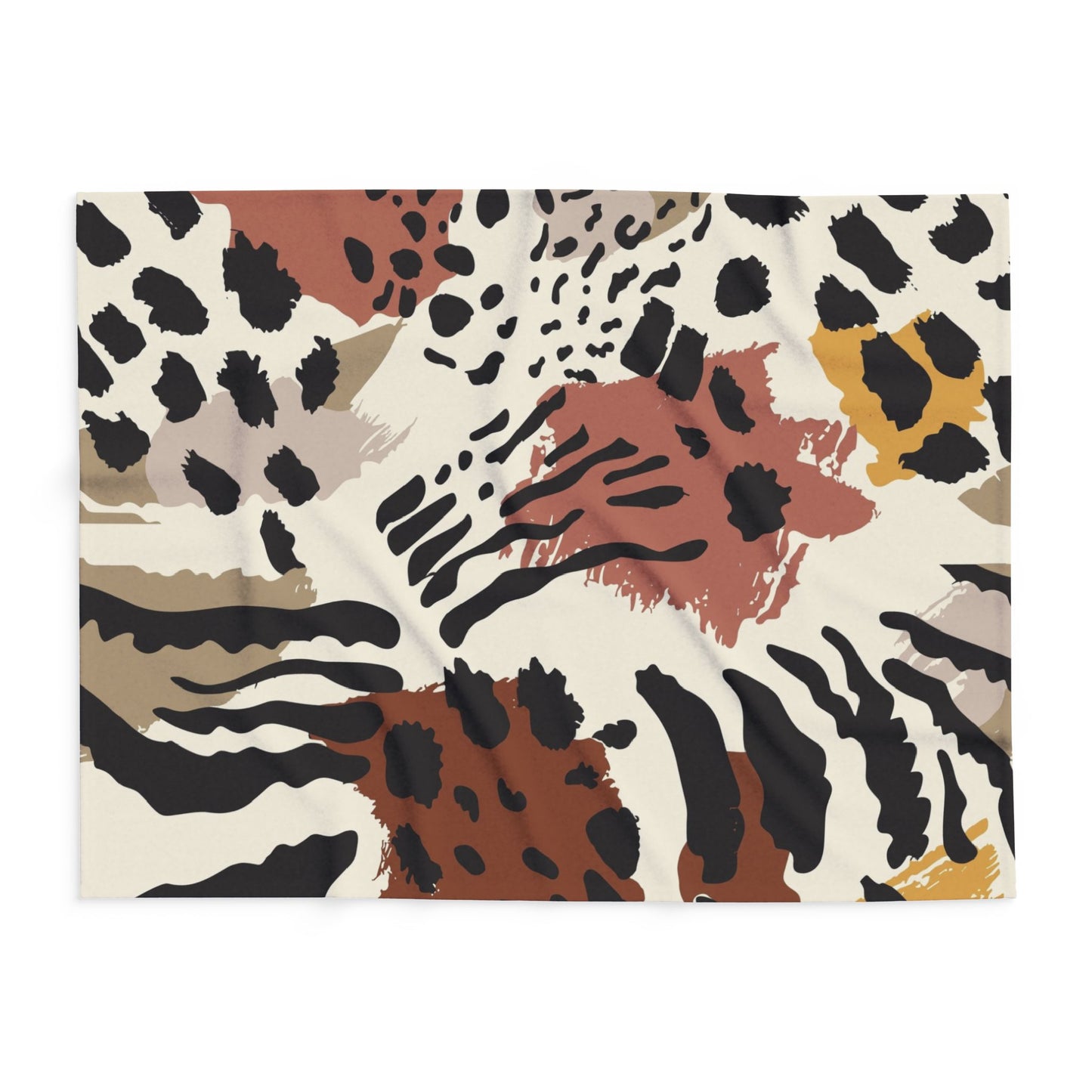 Cozy Arctic Fleece Blanket – Animal Print Throw for Stylish Comfort & Warmth