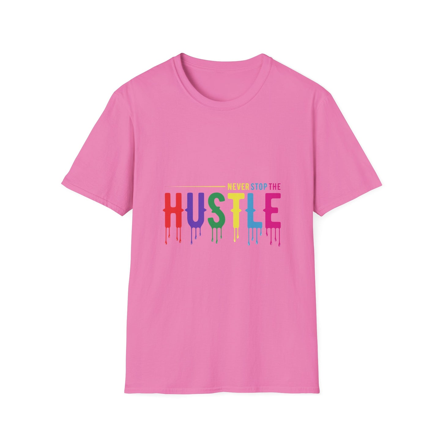 Colorful Hustle Tee – Soft T-Shirt for Entrepreneurs