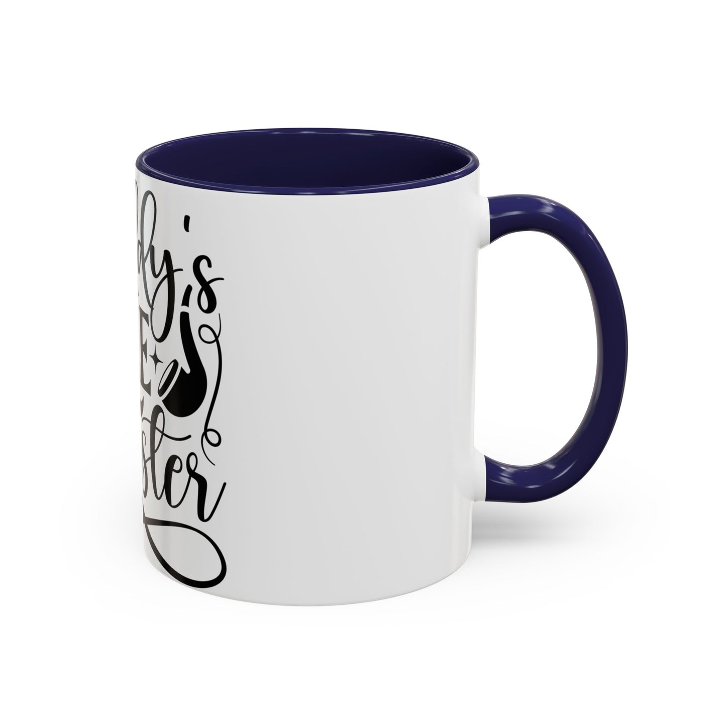 Daddy's Little Monster Coffee Mug | Funny Gift for Dads, Father’s Day Mug, Baby Shower Surprise, Family Drinkware