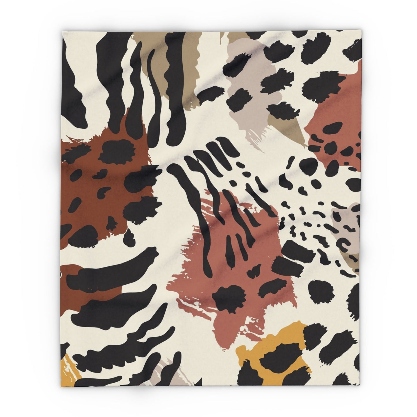 Cozy Arctic Fleece Blanket – Animal Print Throw for Stylish Comfort & Warmth