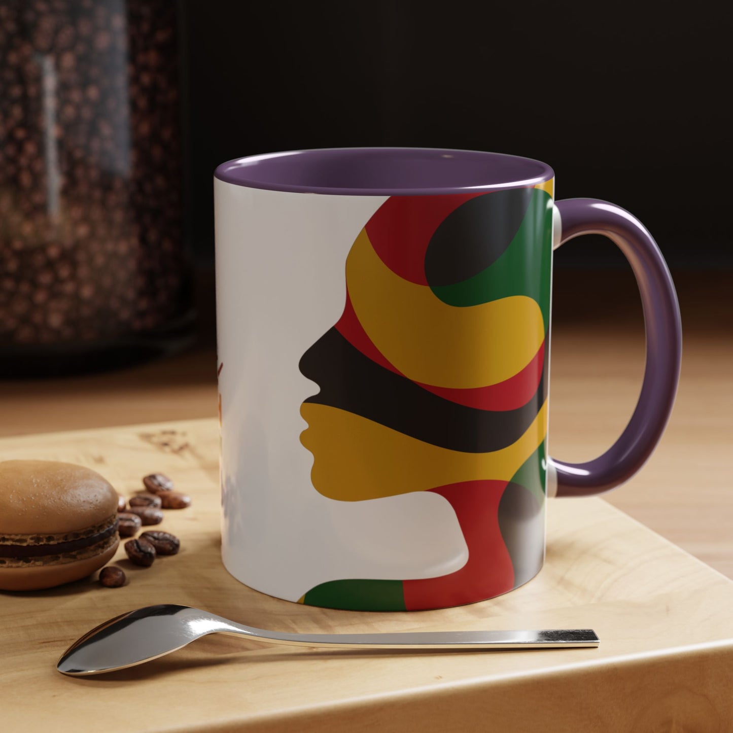 Juneteenth Freedom Day Accent Coffee Mug | Celebrate Liberation, Bold Black History Gift, Vibrant Home & Office Decor