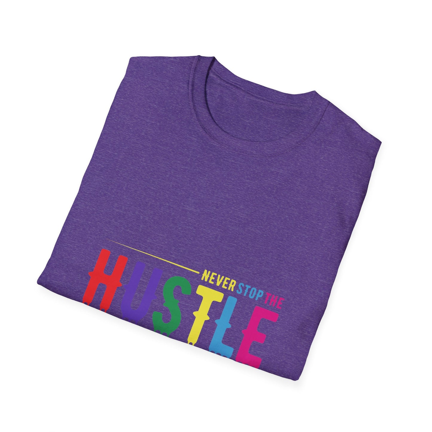 Colorful Hustle Tee – Soft T-Shirt for Entrepreneurs
