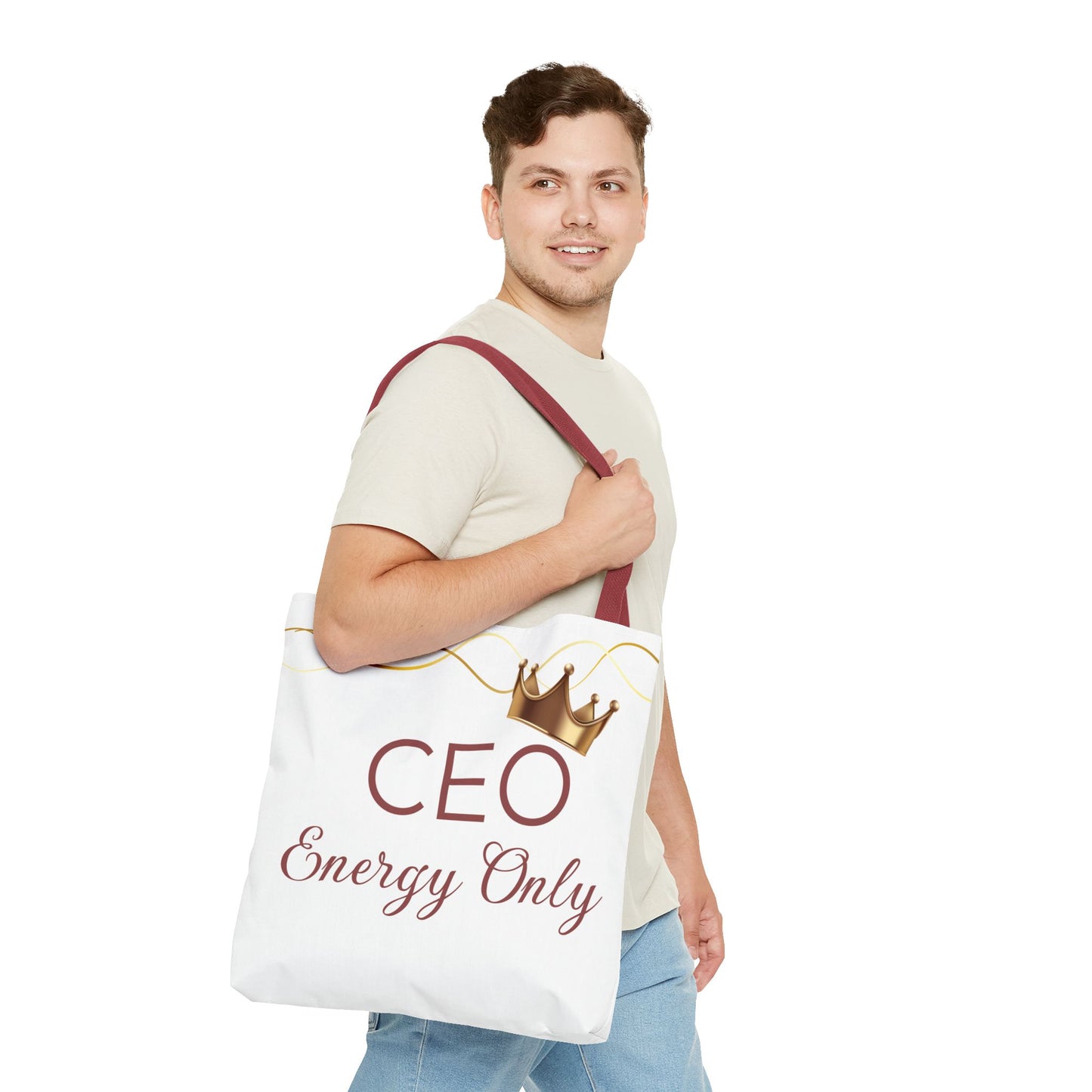 “CEO Energy Only!” Tote – Chic & Charmed Collection™