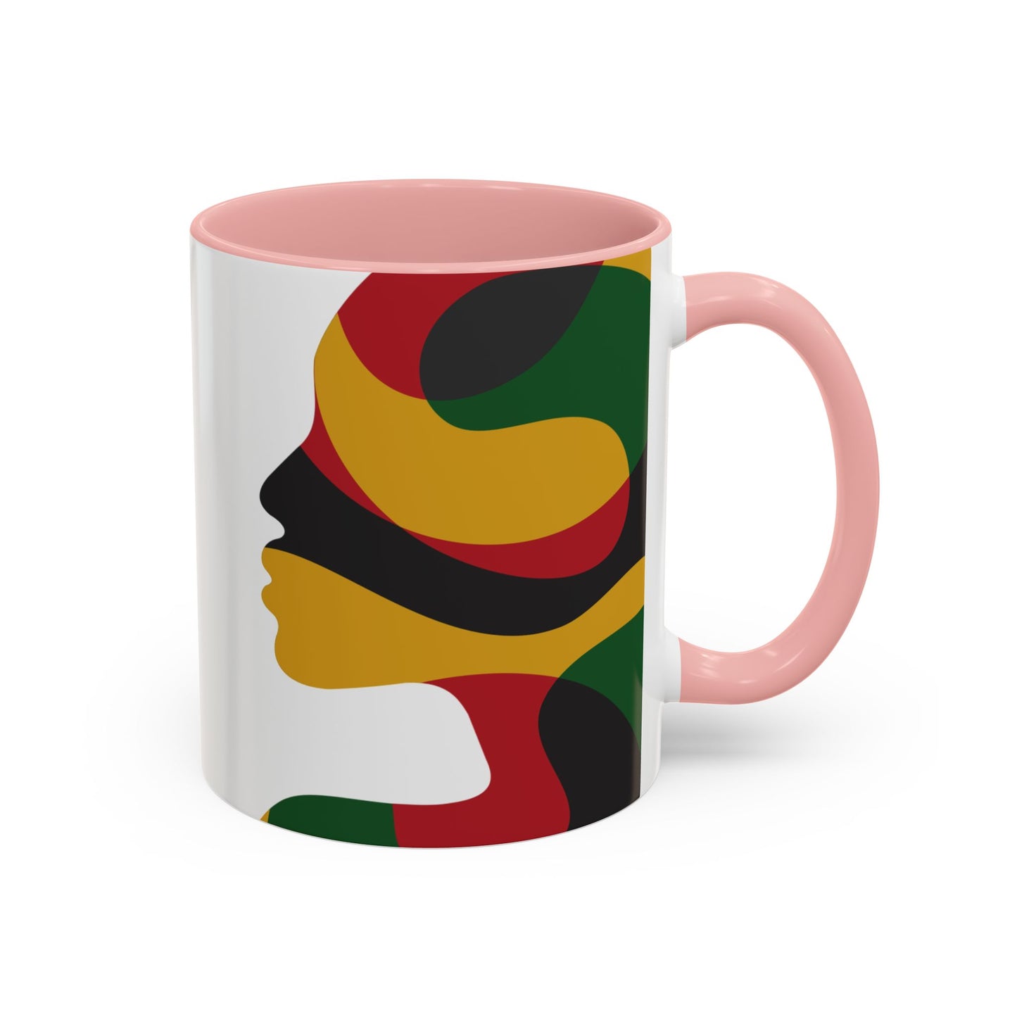 Juneteenth Freedom Day Accent Coffee Mug | Celebrate Liberation, Bold Black History Gift, Vibrant Home & Office Decor
