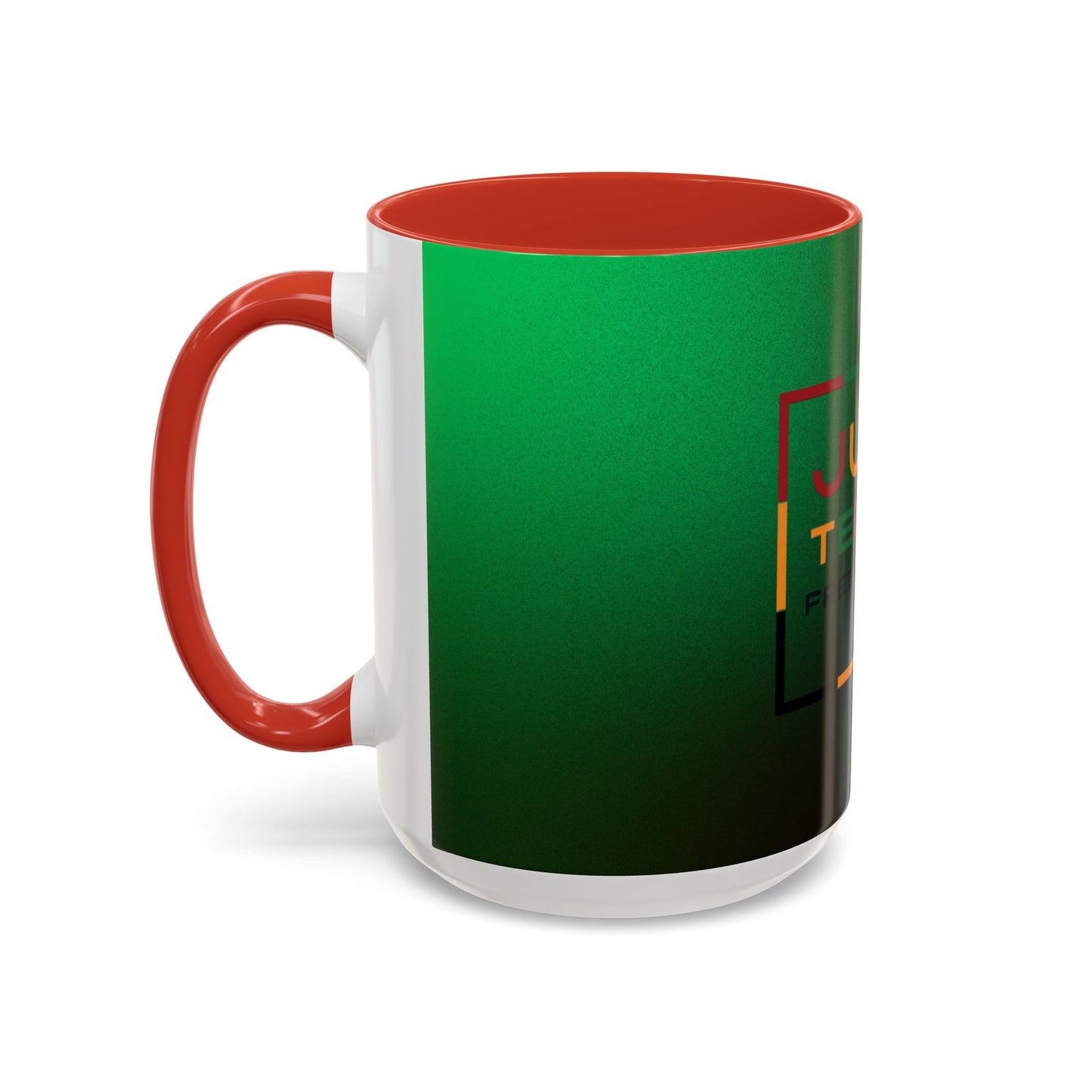 Juneteenth Accent Coffee Mug - Celebrate Freedom, Gift for Black History Month, Unique Housewarming Gift, Colorful Mug for All Occasions