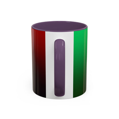 Juneteenth Accent Coffee Mug - Celebrate Freedom, Gift for Black History Month, Unique Housewarming Gift, Colorful Mug for All Occasions