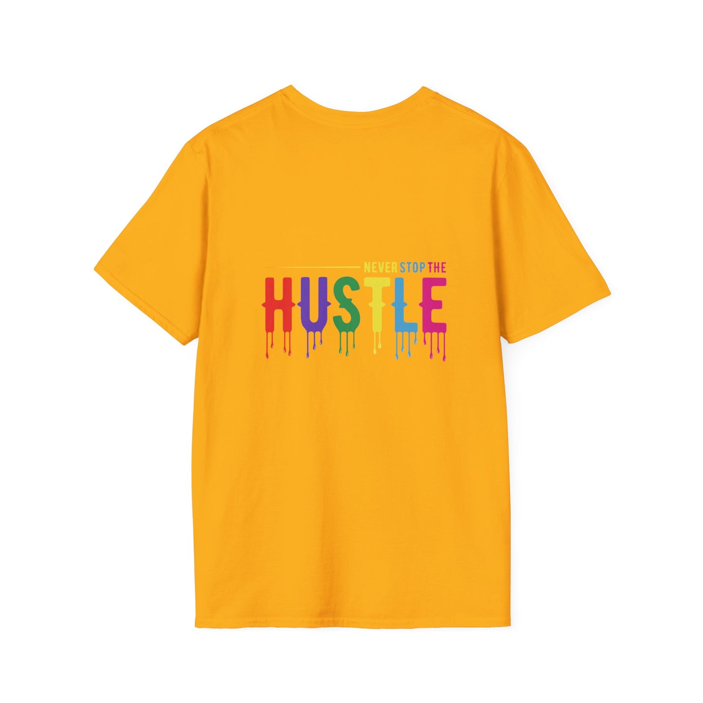 Colorful Hustle Tee – Soft T-Shirt for Entrepreneurs