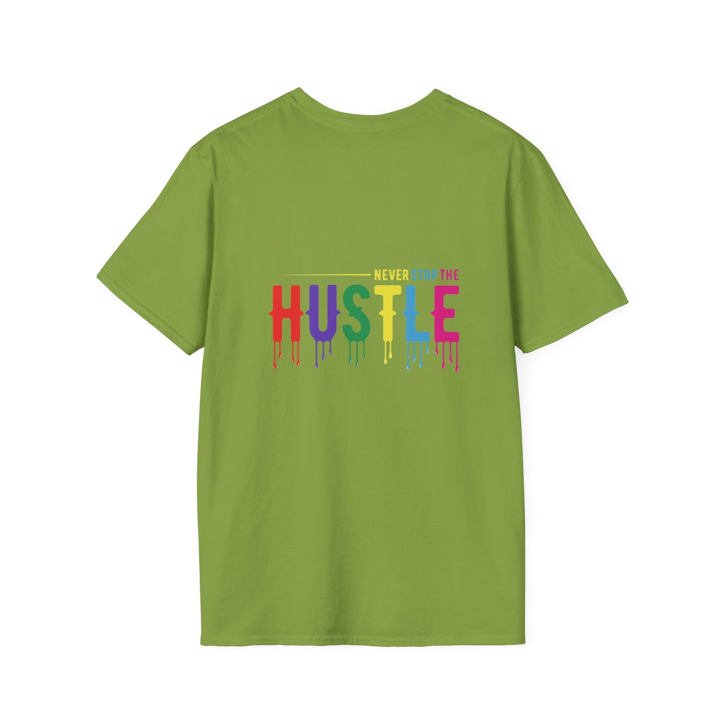 Colorful Hustle Tee – Soft T-Shirt for Entrepreneurs