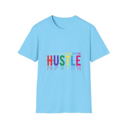 Colorful Hustle Tee – Soft T-Shirt for Entrepreneurs