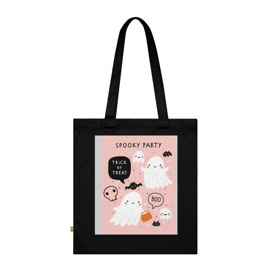 🎃 Spooky Halloween Tote Bag – Eco-Friendly Style for Trick-or-Treat Season