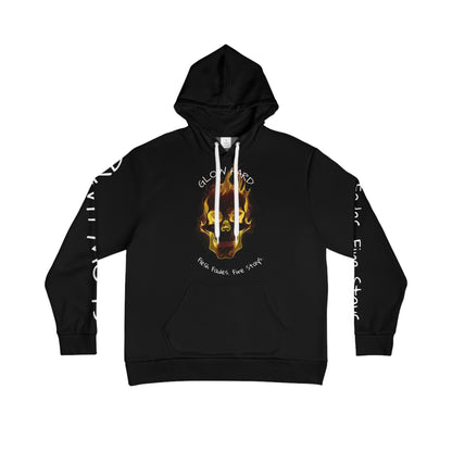 🔥 Men’s Fire Skull Hoodie – Where Heat Meets Street