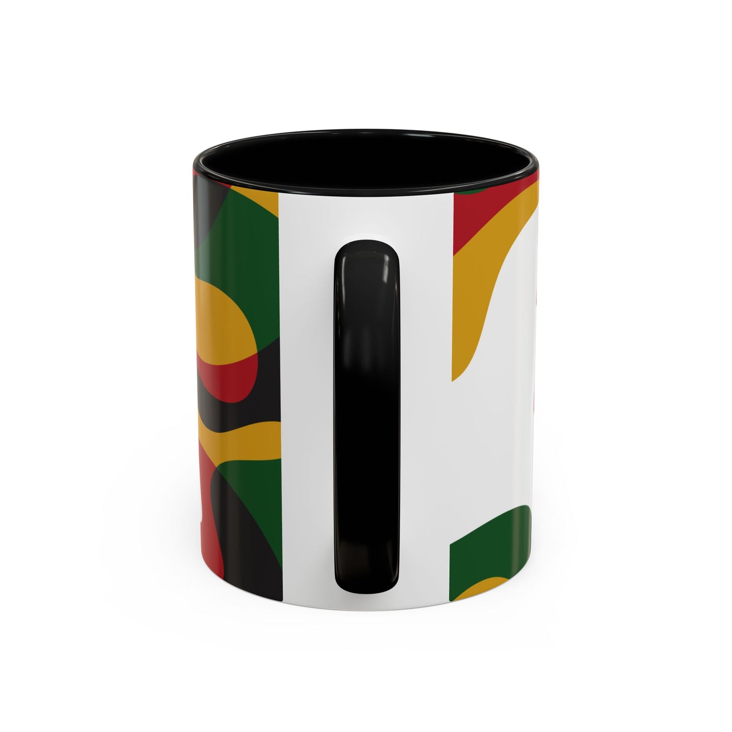 Juneteenth Freedom Day Accent Coffee Mug | Celebrate Liberation, Bold Black History Gift, Vibrant Home & Office Decor