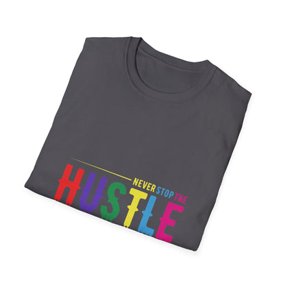 Colorful Hustle Tee – Soft T-Shirt for Entrepreneurs