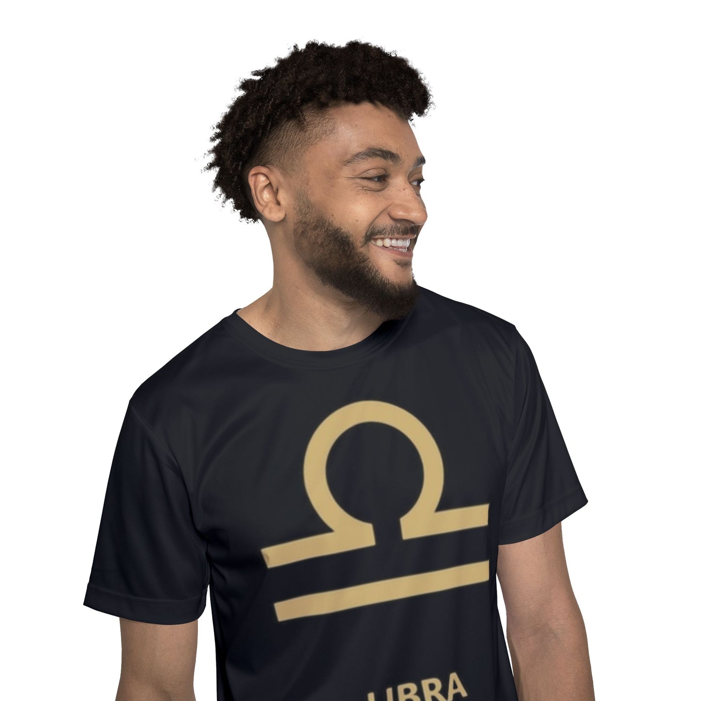 Gold Libra Men’s Sports Tee