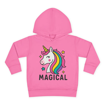 🦄 Magical Unicorn Toddler Fleece Hoodie Cozy & Cute Pullover for Toddlers | Perfect for Birthdays, School Days & Magical Moments
