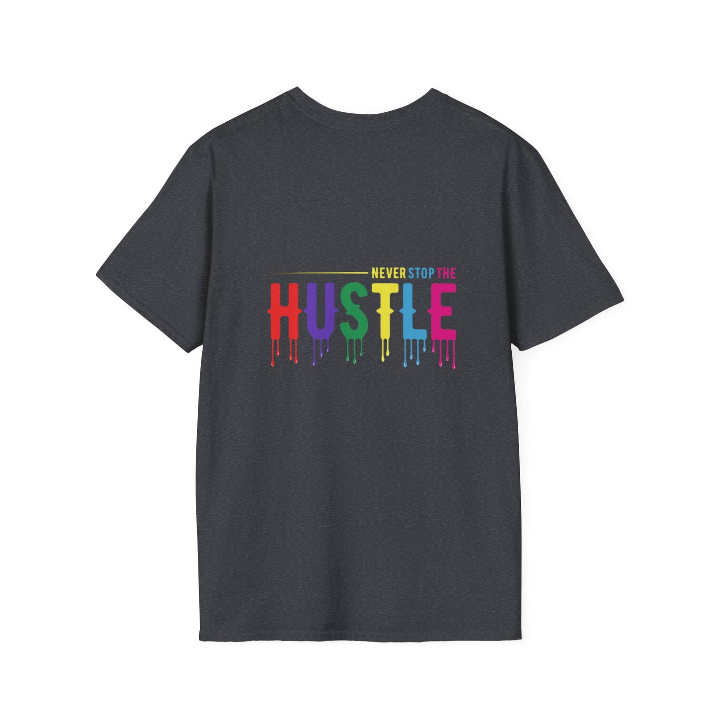 Colorful Hustle Tee – Soft T-Shirt for Entrepreneurs