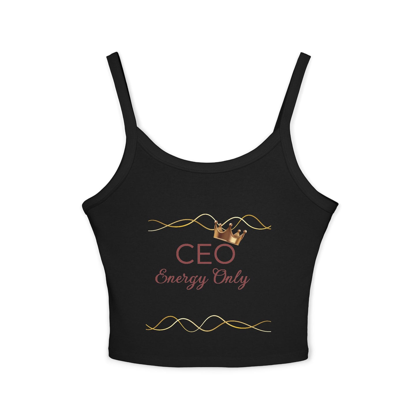 CEO Energy Only Spaghetti Strap Tank Top