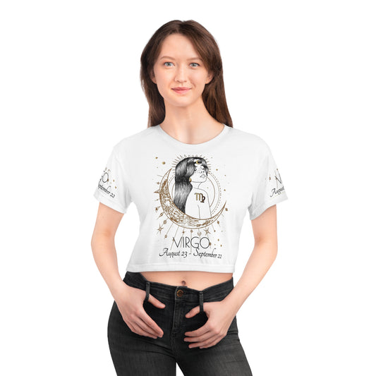Astrology Crop Tee – Virgo Zodiac