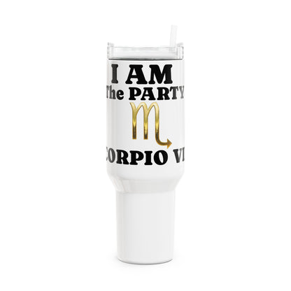 Scorpio Party Tumbler - 40oz Insulated Drinkware for Astrology Lovers