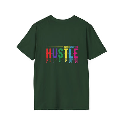 Colorful Hustle Tee – Soft T-Shirt for Entrepreneurs