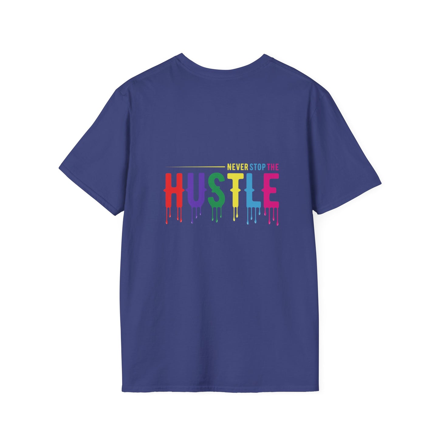 Colorful Hustle Tee – Soft T-Shirt for Entrepreneurs