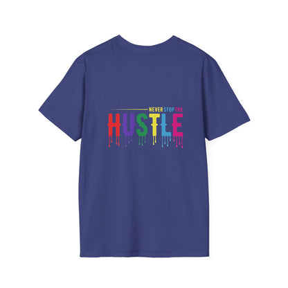 Colorful Hustle Tee – Soft T-Shirt for Entrepreneurs