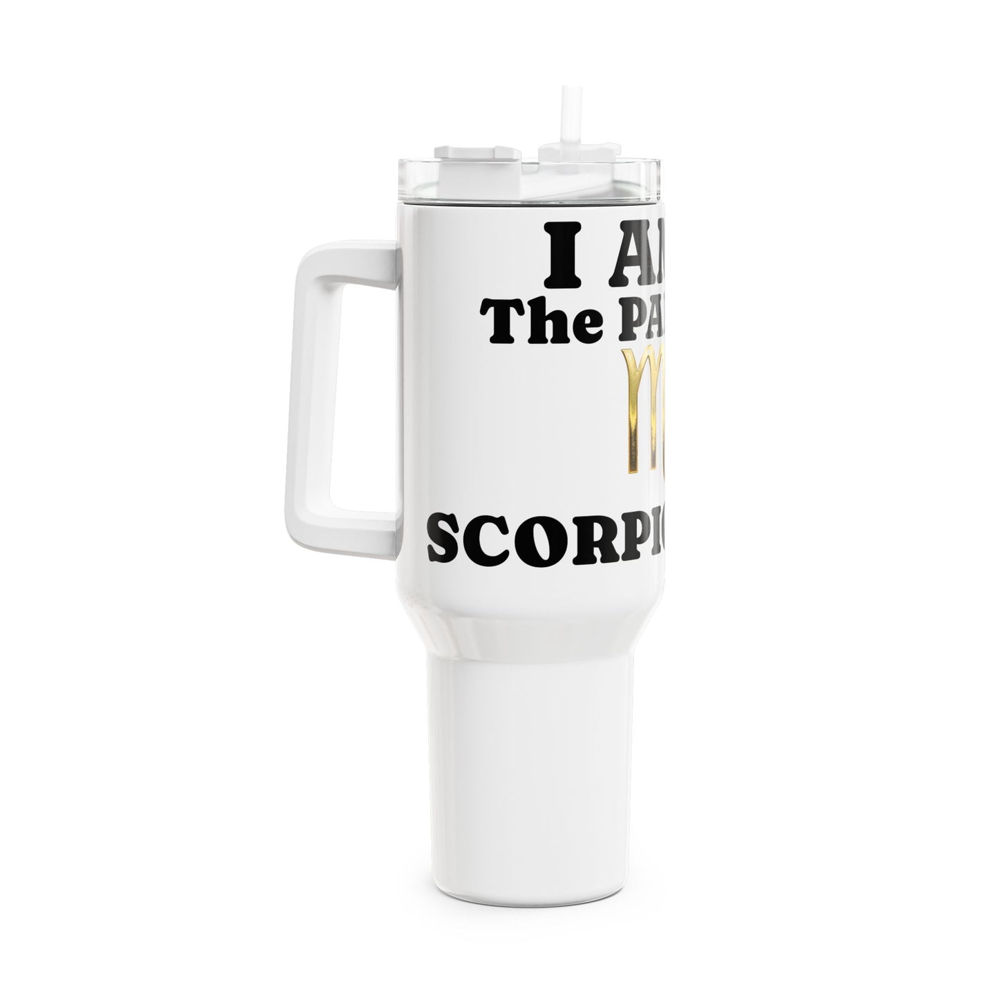 Scorpio Party Tumbler - 40oz Insulated Drinkware for Astrology Lovers